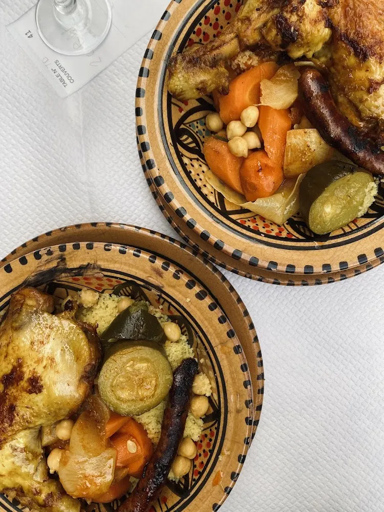 Couscous Maison Souris d'agneau Cuite Au Four